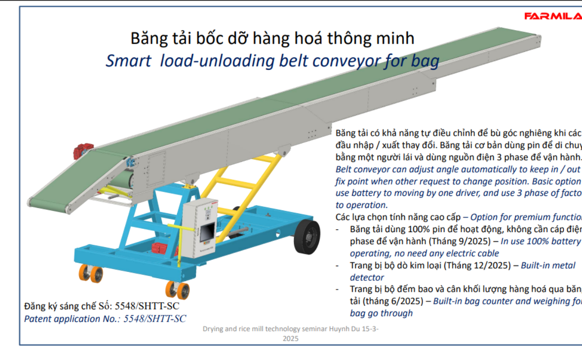 Smart Load-Unloading Conveyor